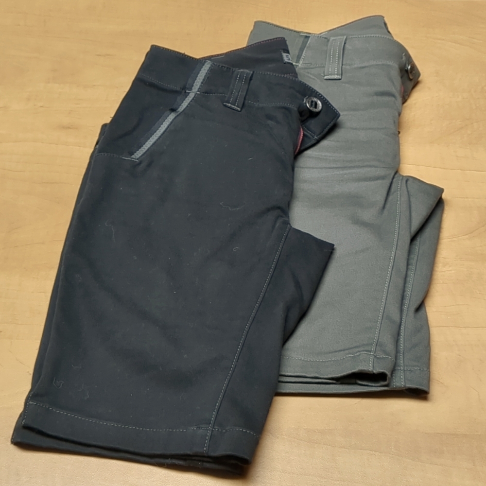 5.11 Tactical Green/Black Triumph Shorts Bundle Size 0